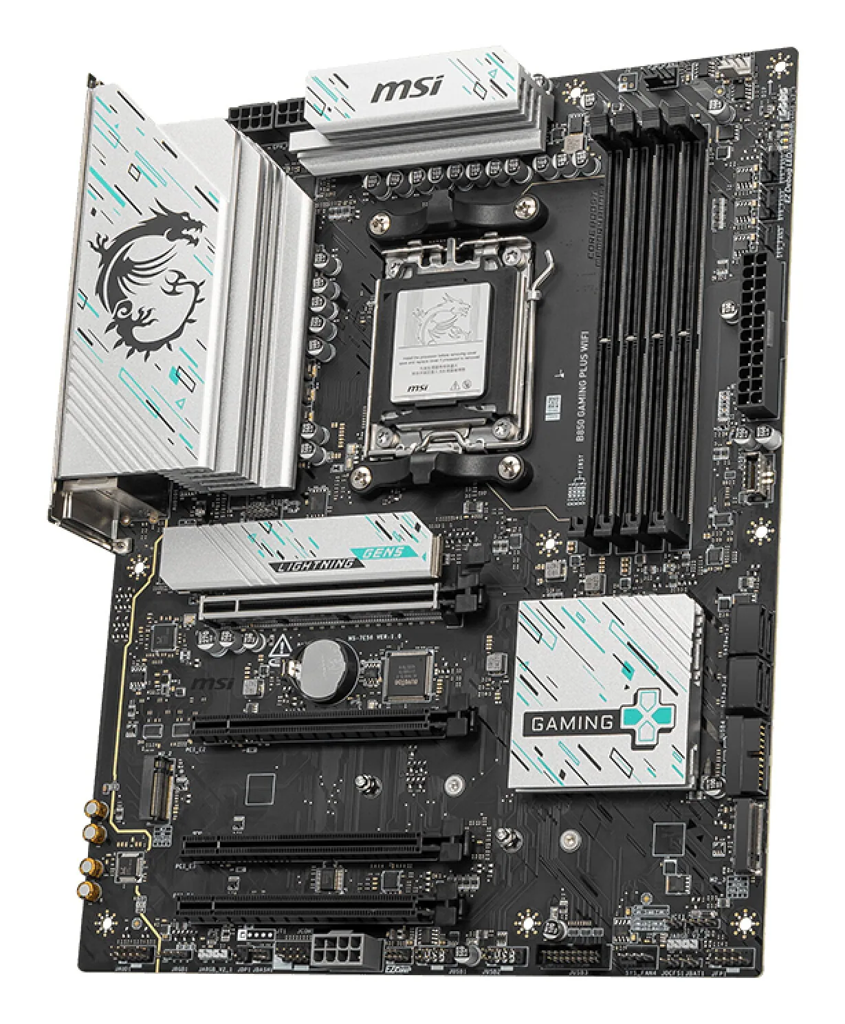 MSI B850 GAMING PLUS WIFI Motherboard AMD B850 Sockel AM5 ATX – Bild 3