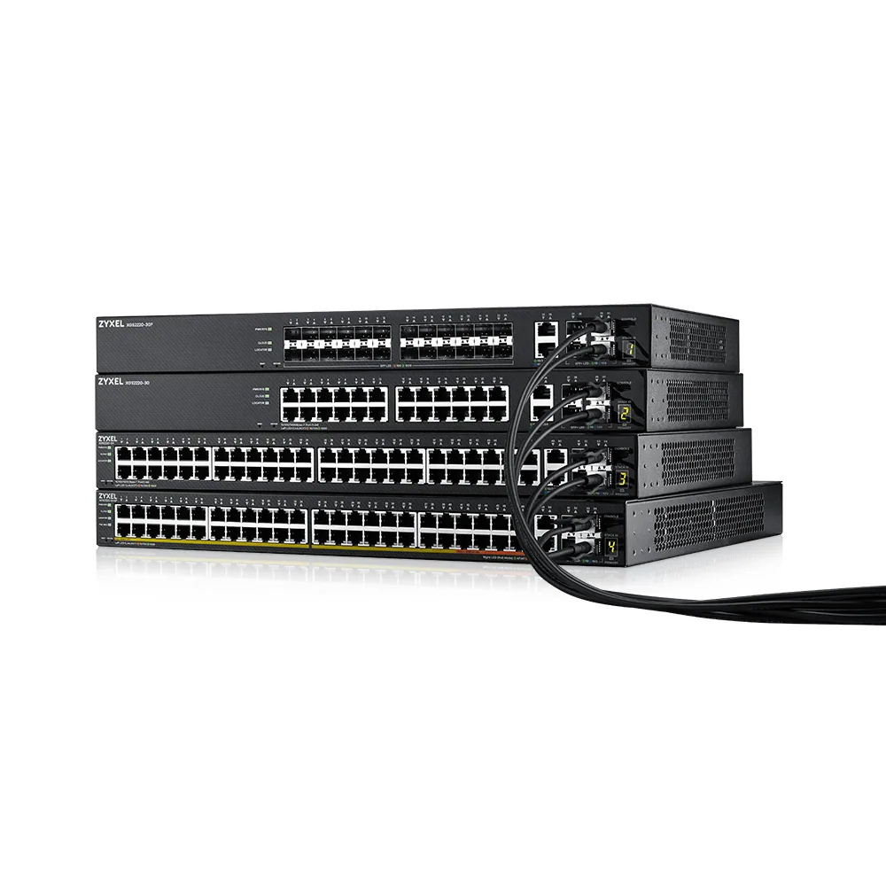 Zyxel XGS2220-30HP Managed L3 Gigabit Ethernet (10/100/1000) Power over Ethernet (PoE) Schwarz – Bild 6