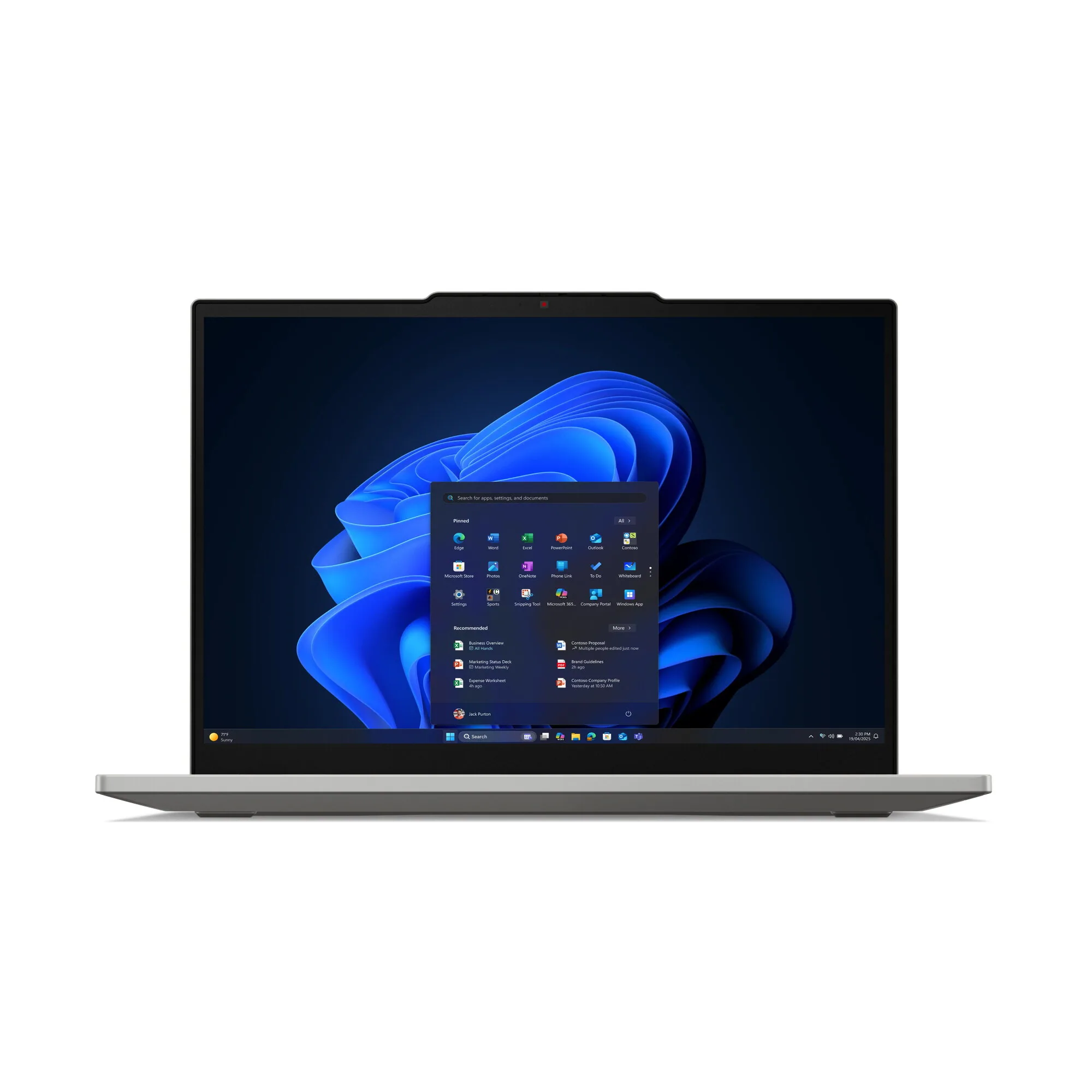 Lenovo ThinkPad L13 2-in-1 Gen 6 (Intel) Intel Core Ultra 5 225U Hybrid (2-in-1) 33,8 cm (13.3") Touchscreen WUXGA 16 GB LPDDR5x-SDRAM 512 GB SSD Wi-Fi 6E (802.11ax) Windows 11 Pro Grau Deutsch – Bild 2