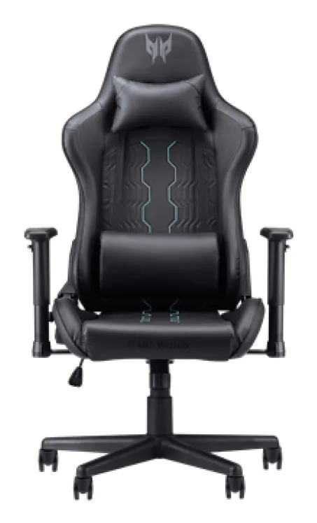 Acer PGC331 Universal-Gamingstuhl Schwarz, Blau – Bild 1