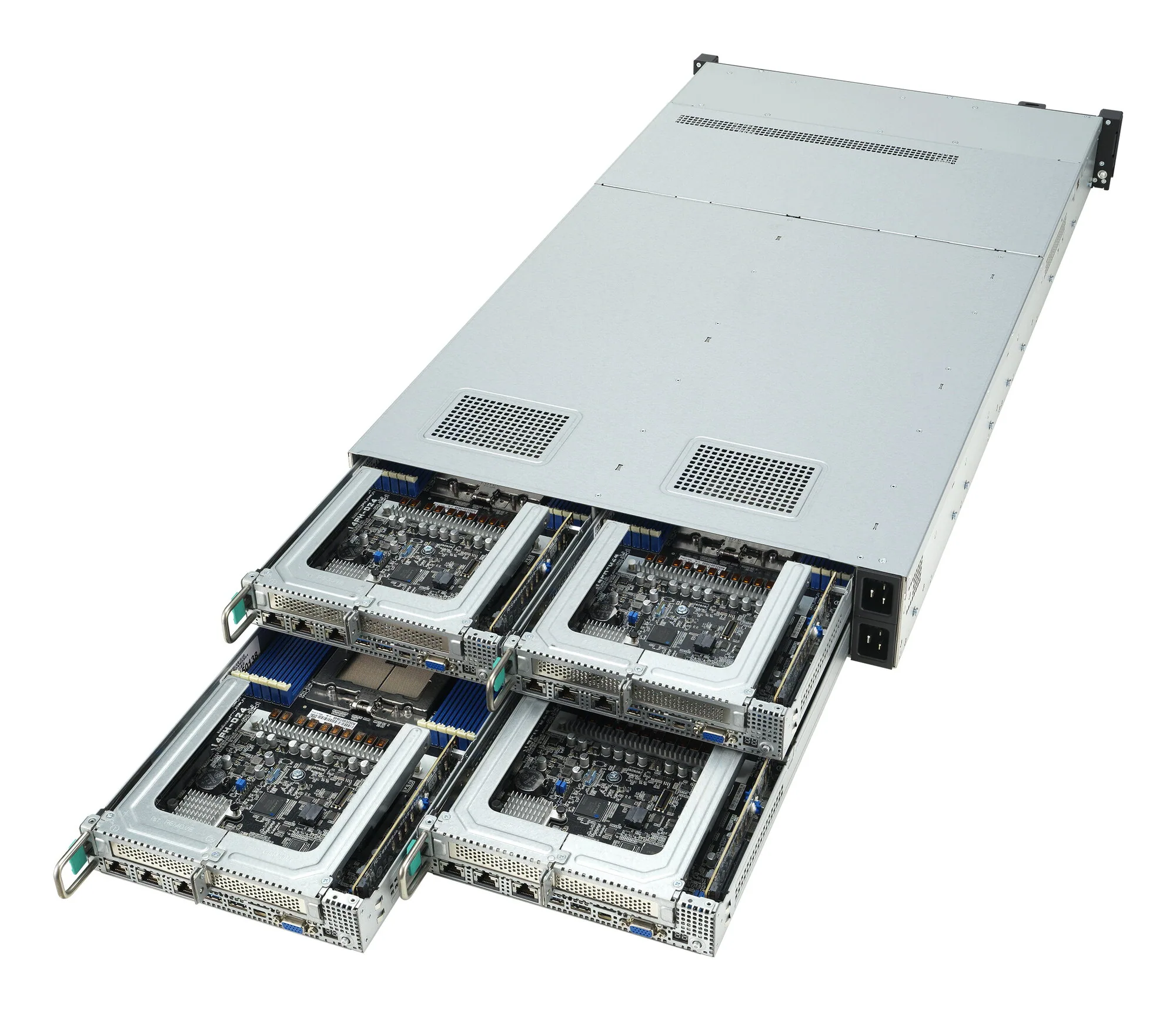 ASUS RS720QA-E12-RS8U LGA 6096 Rack (2U) Schwarz, Silber – Bild 1