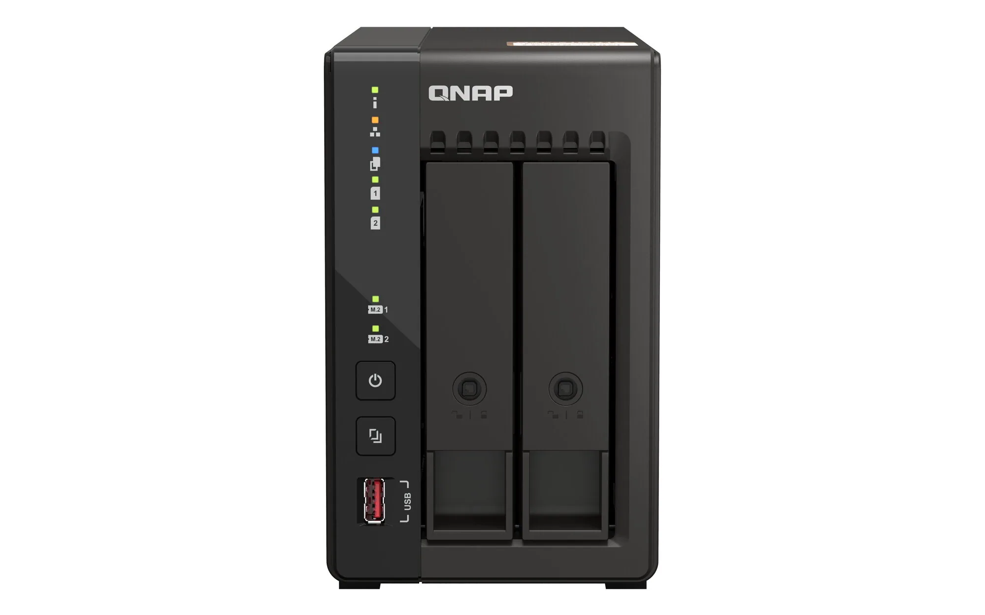 QNAP QVP-21C NAS & Speicherserver Tower Intel® Celeron® J6412 8 GB DDR4 0 TB QVR Pro Schwarz – Bild 1