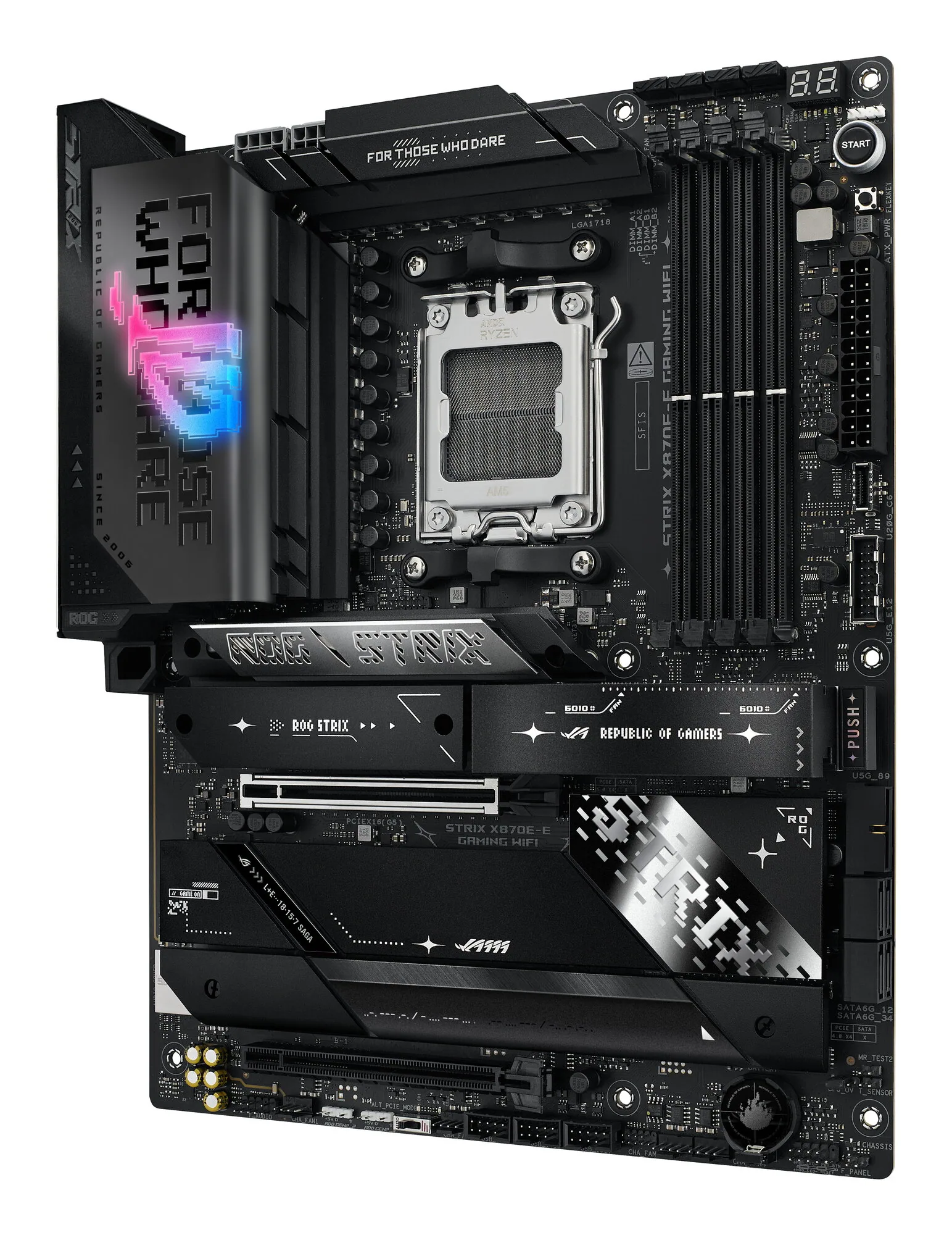 ASUS ROG STRIX X870E-E GAMING WIFI AMD X870E Sockel AM5 ATX – Bild 2