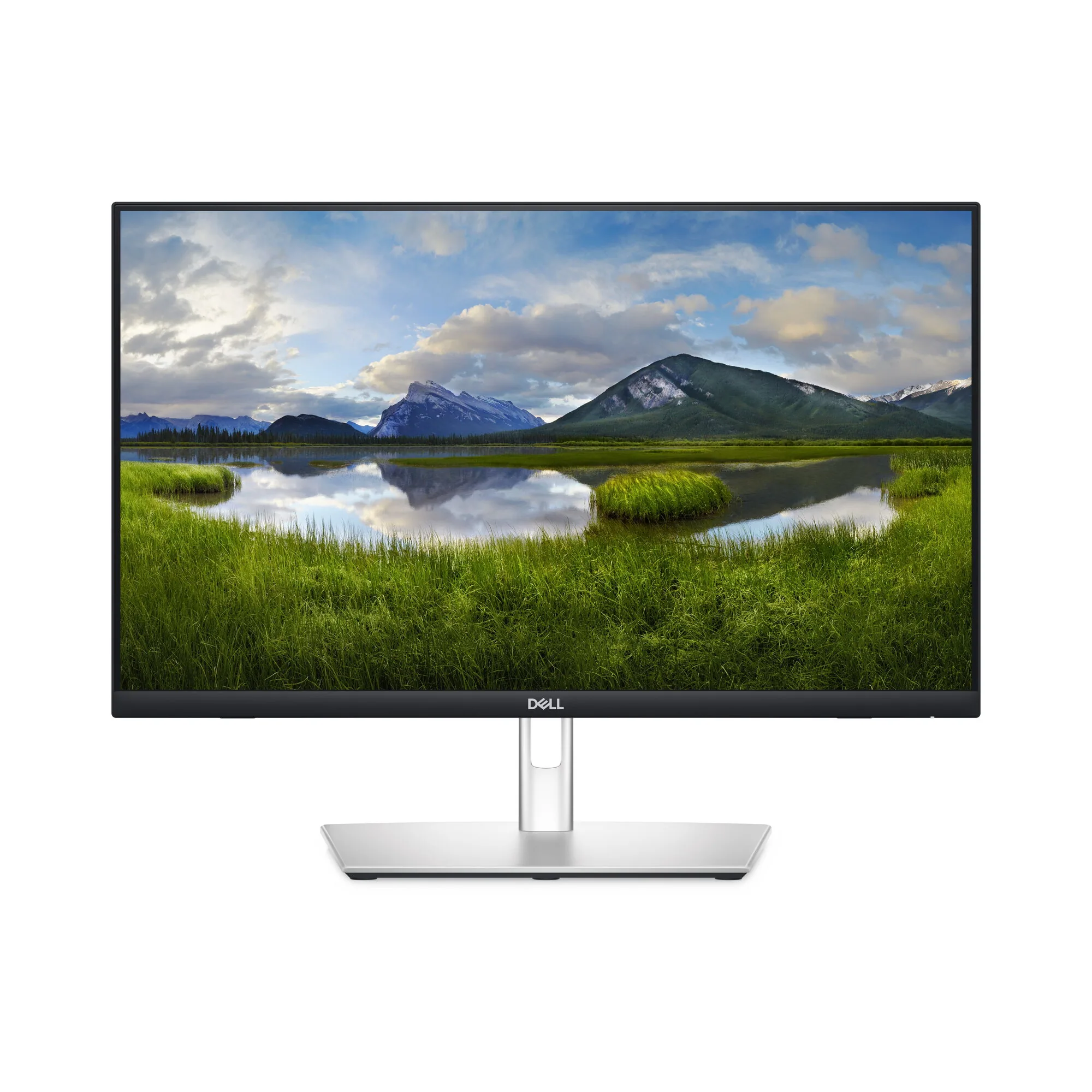 DELL P Series P2424HT Computerbildschirm 60,5 cm (23.8") 1920 x 1080 Pixel Full HD LCD Touchscreen Schwarz, Silber – Bild 1