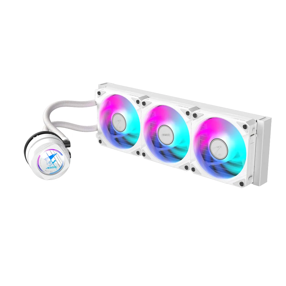 GIGABYTE AORUS WATERFORCE II 360 ICE AIO Flüssigkeits-CPU-Kühler – Bild 2