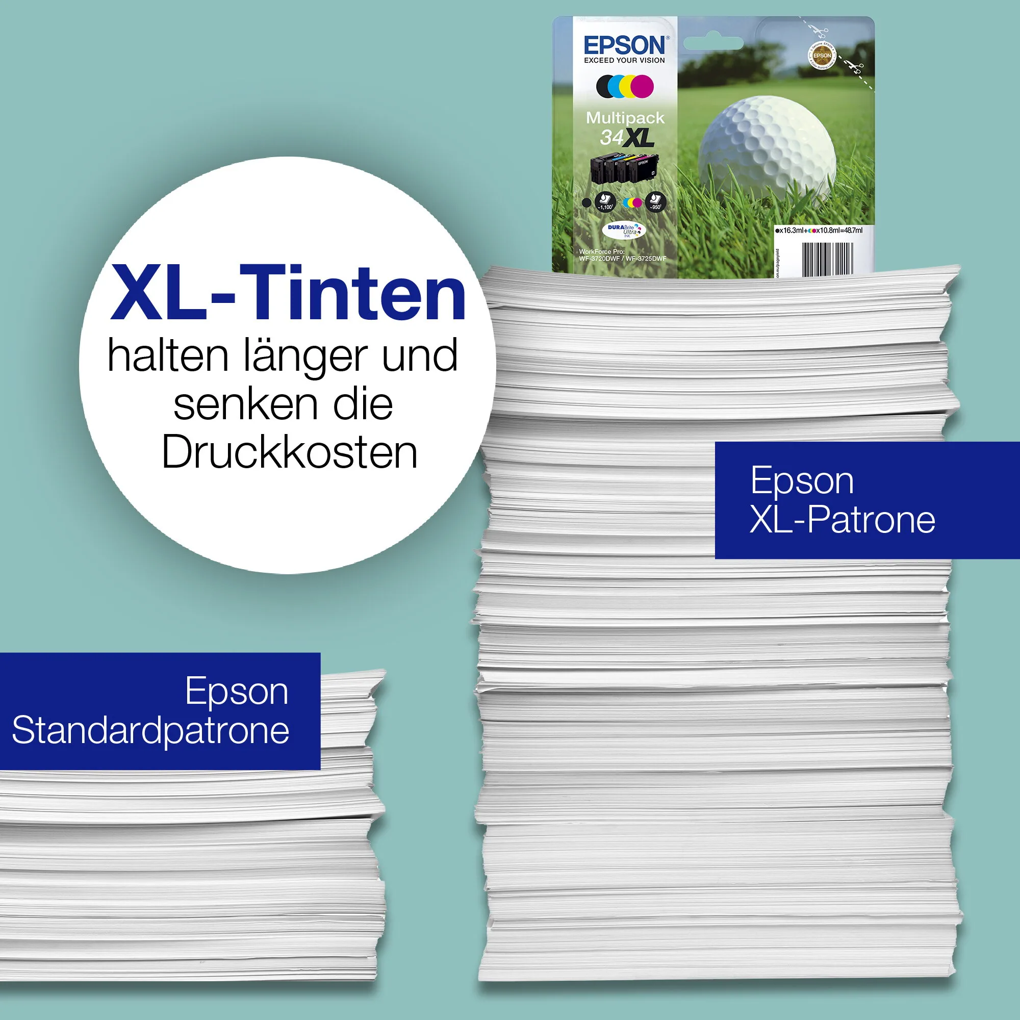 Epson Golf ball 34XL Golfball DURABrite Ultra Single Black Tinte – Bild 4