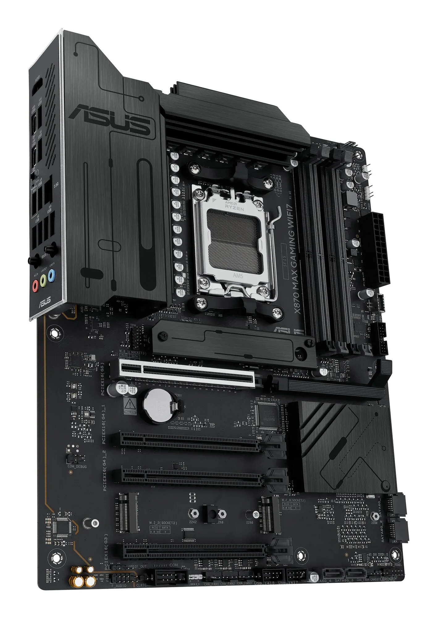 ASUS X870 MAX GAMING WIFI7 AMD X870 Sockel AM5 ATX – Bild 4
