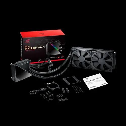 ASUS ROG RYUJIN 240 Prozessor All-in-One-Flüssigkeitskühler 12 cm Schwarz 1 Stück(e) – Bild 5