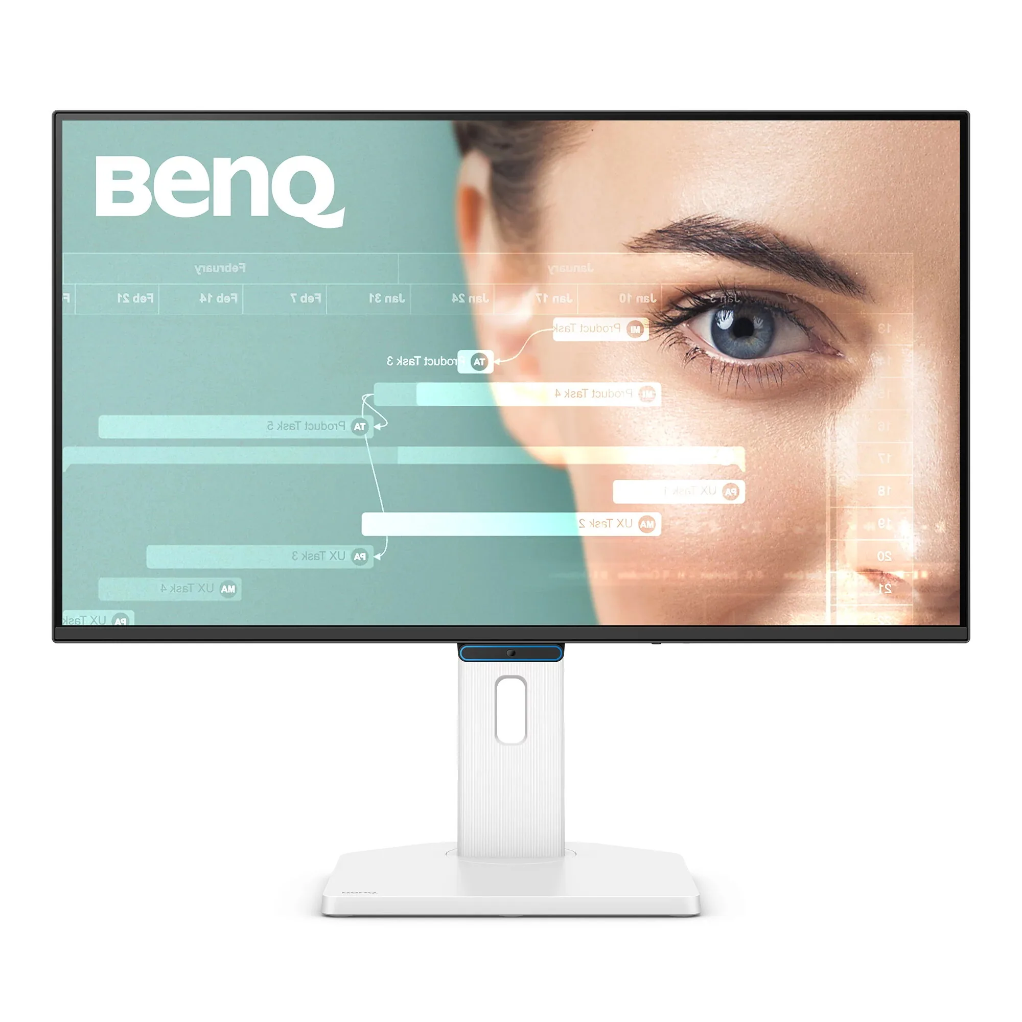 BenQ GW2790TC Computerbildschirm 68,6 cm (27") 1920 x 1080 Pixel Full HD LCD Schwarz, Weiß – Bild 1