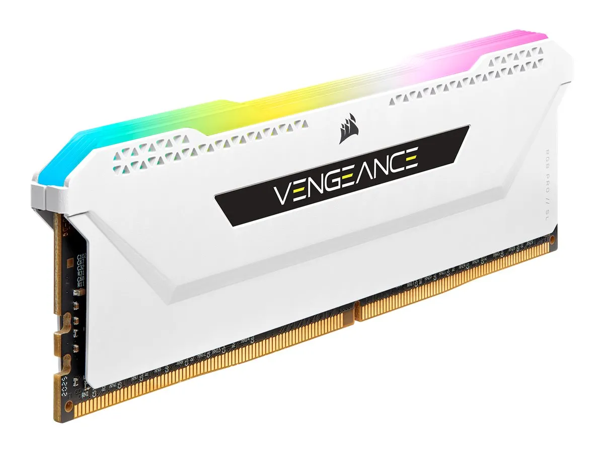 Corsair Vengeance RGB DDR4-3200 CL16 32 GB Kit (4x 8 GB) (CMH32GX4M4E3200C16W)