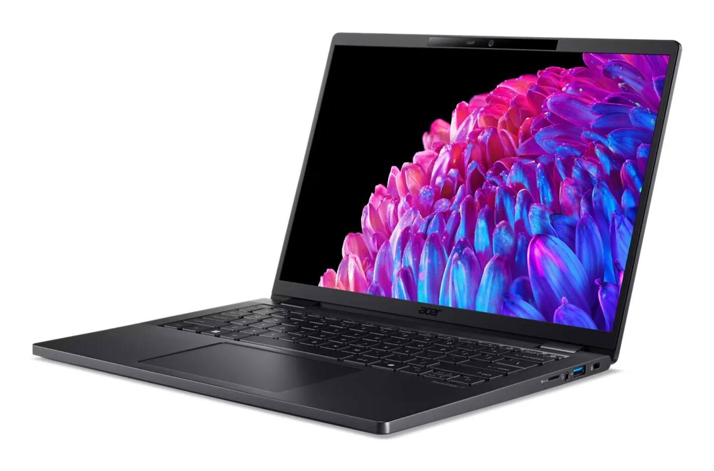 Acer TravelMate P6 TMP614-73-TCO-58UJ Intel Core Ultra 5 125H Laptop 35,6 cm (14") WUXGA 16 GB LPDDR5x-SDRAM 512 GB SSD Wi-Fi 7 (802.11be) Windows 11 Pro Schwarz – Bild 3