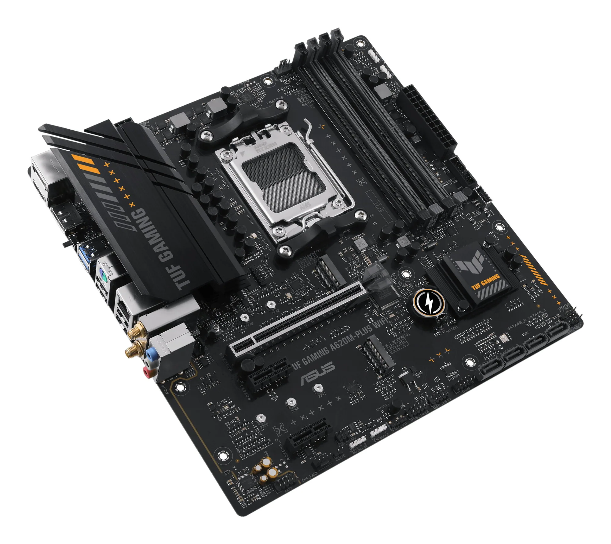 ASUS TUF GAMING A620M-PLUS WIFI AMD A620 Sockel AM5 micro ATX – Bild 6