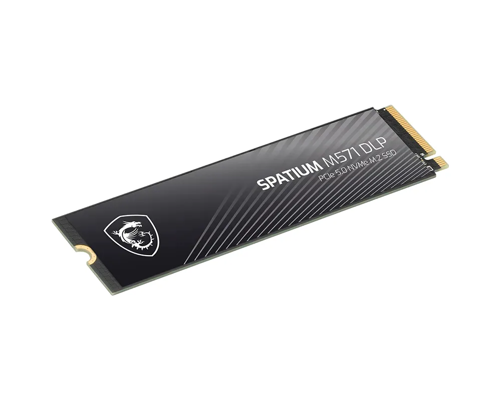MSI SPATIUM M571 DLP PCIe 5.0 NVMe M.2 2TB PCI Express 5.0 3D NAND – Bild 4