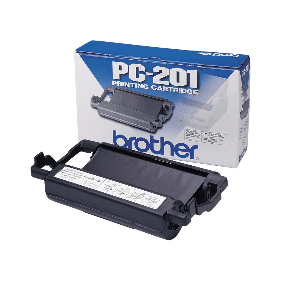 Brother PC-201 Fax-Zubehör Faxkassette + Farbband 420 Seiten Schwarz 1 Stück(e) – Bild 1