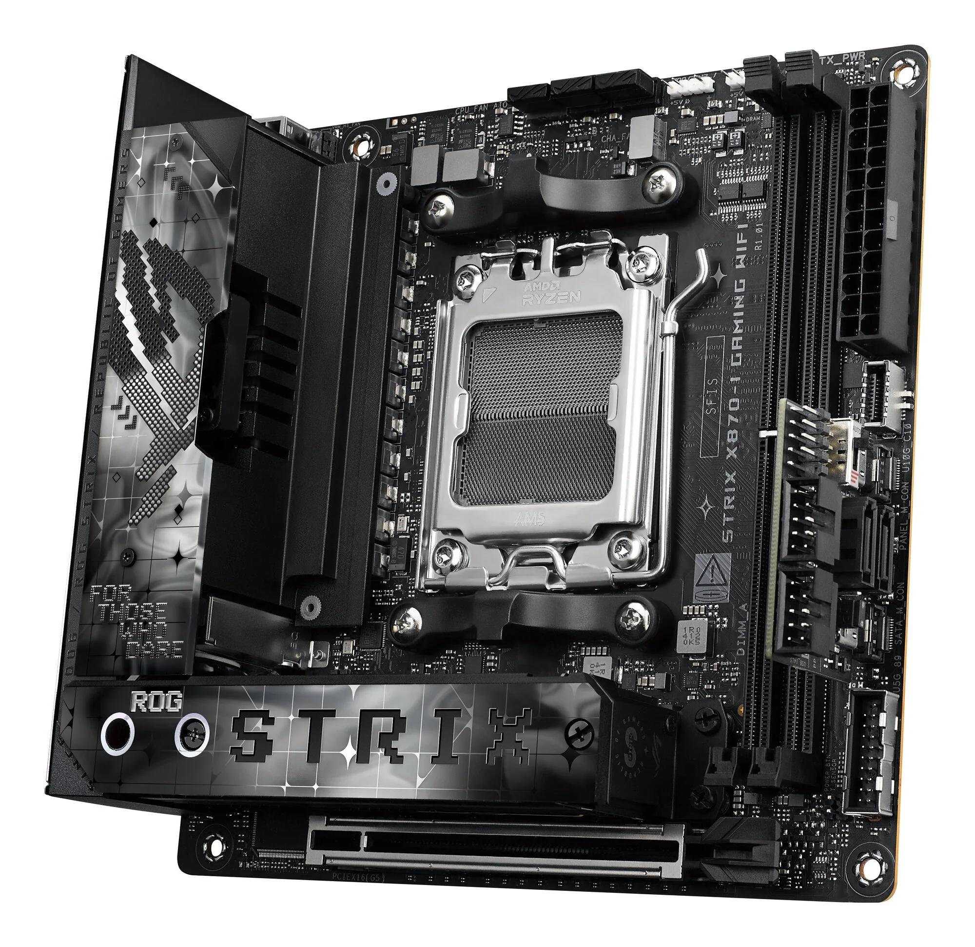 ASUS ROG STRIX X870-I GAMING WIFI AMD X870 Sockel AM5 mini ITX – Bild 4