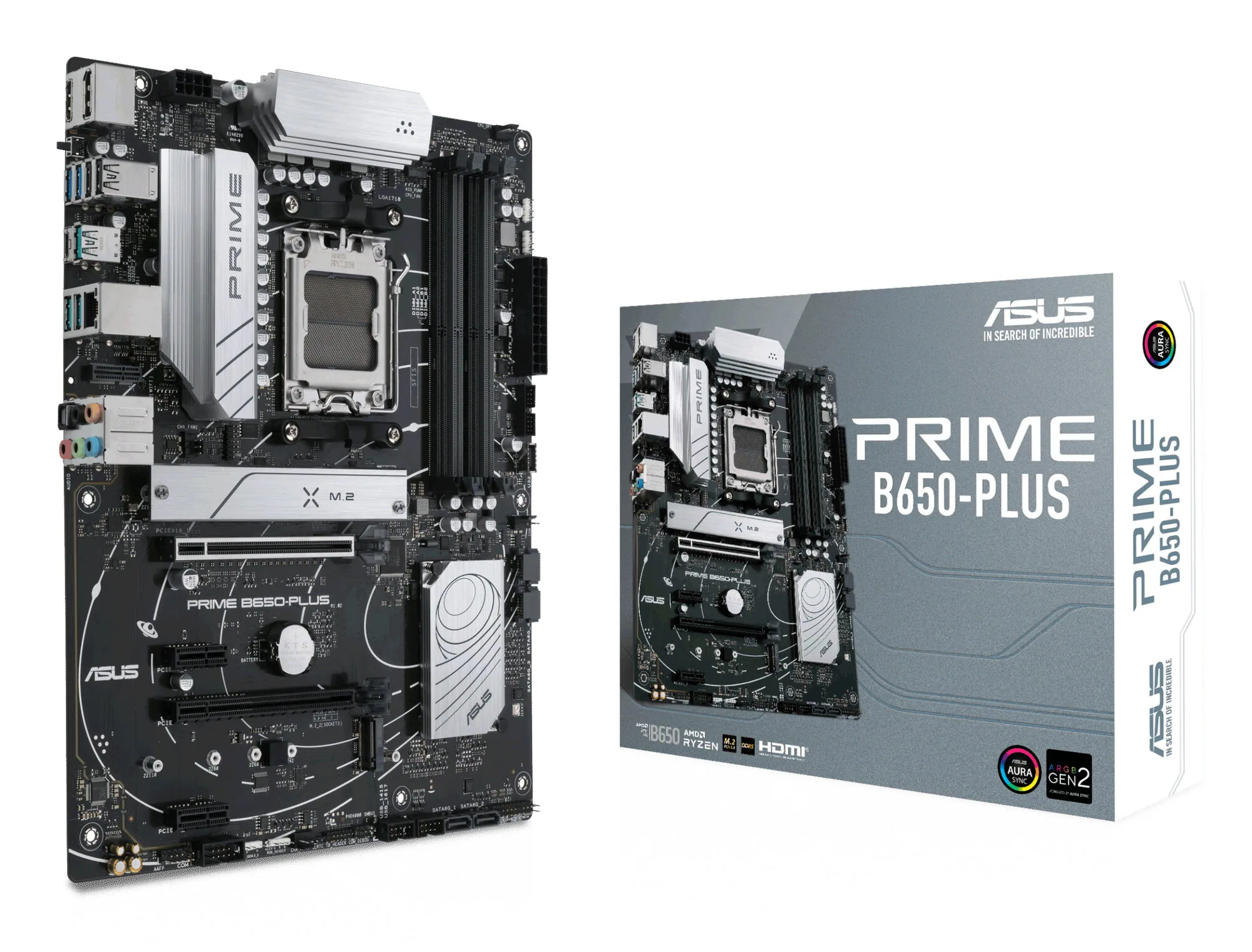 ASUS PRIME B650-PLUS AMD B650 Sockel AM5 ATX – Bild 1
