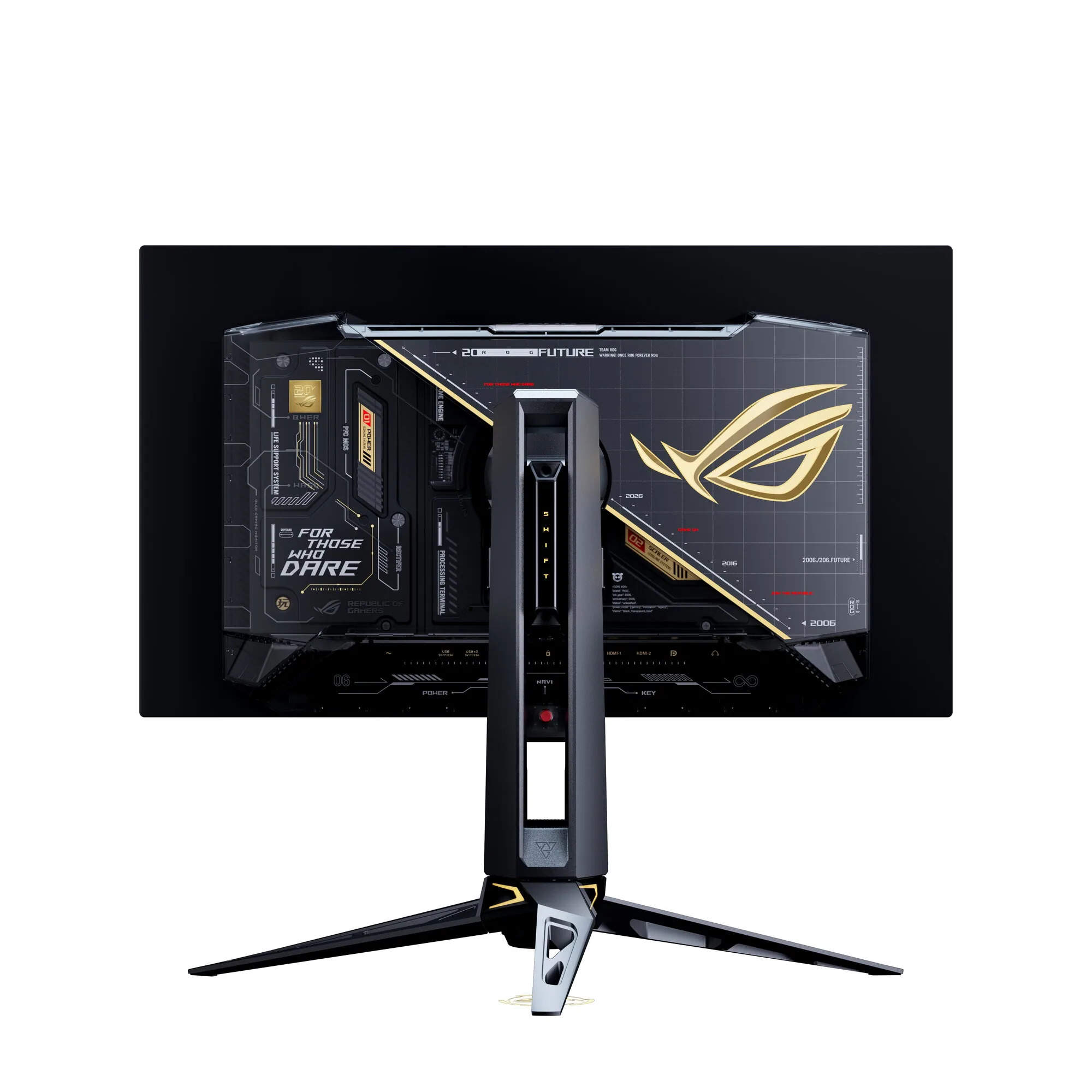ASUS ROG Swift OLED PG27AQWP-G Edition 20 Computerbildschirm 67,3 cm (26.5") 2560 x 1440 Pixel Wide Quad HD Schwarz – Bild 5