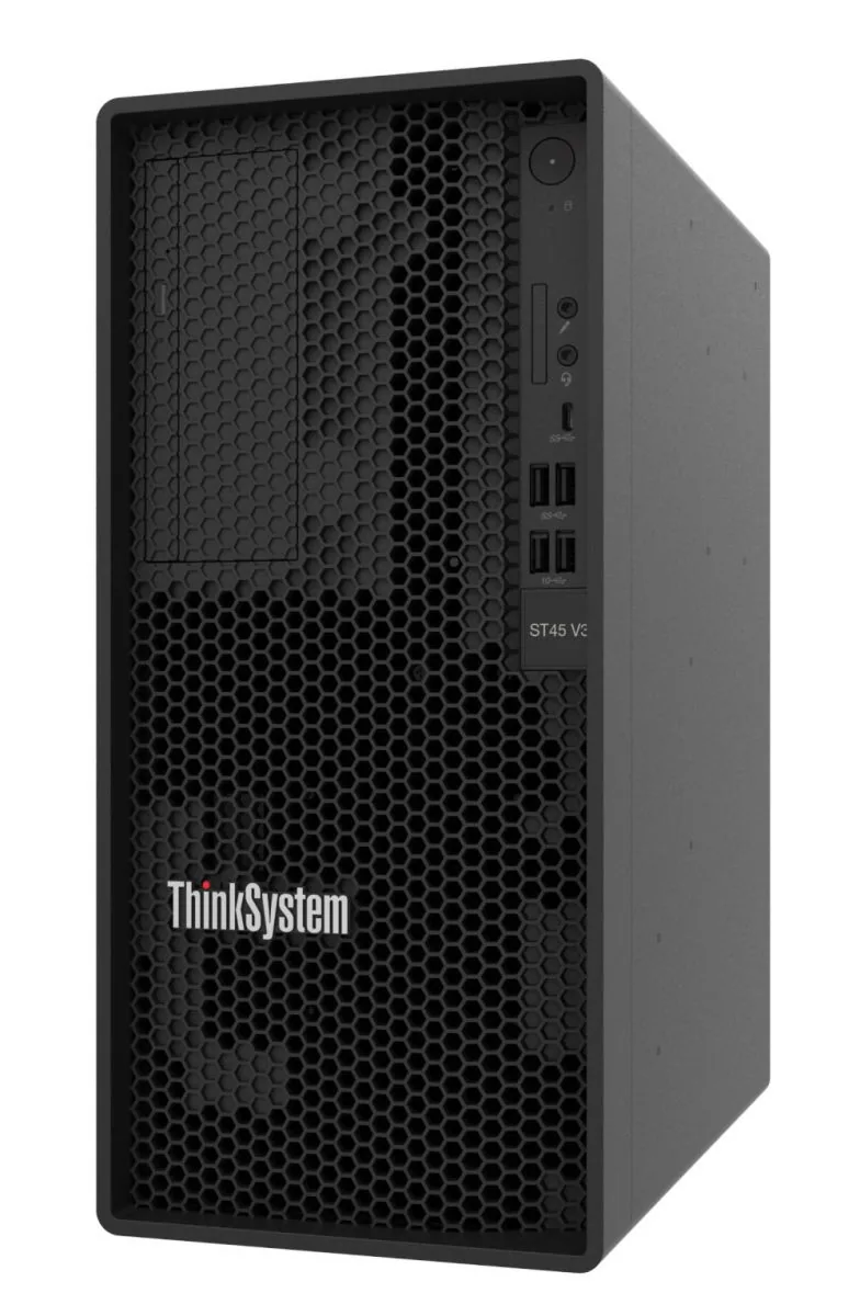Lenovo ThinkSystem ST45 V3 Server 4 TB Tower AMD EPYC 4244P 3,8 GHz 16 GB DDR5-SDRAM 500 W – Bild 1