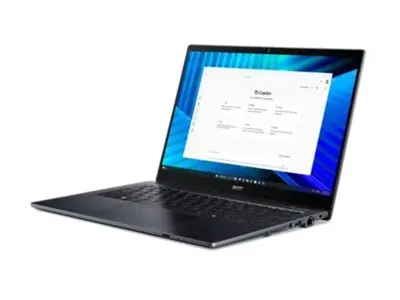 Acer TravelMate TMP414RN-55-TCO-74HK Intel Core Ultra 7 255U Hybrid (2-in-1) 35,6 cm (14") Touchscreen WUXGA 16 GB