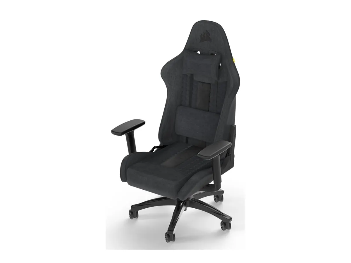 CORSAIR Gaming Stuhl TC100 RELAXED - Fabric (Grey and Black)