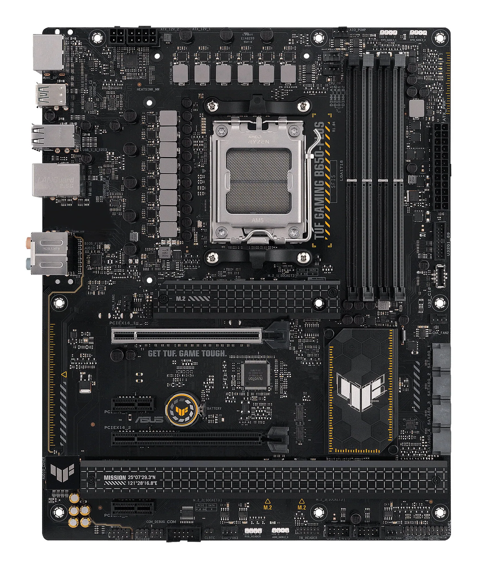 ASUS TUF GAMING B650-PLUS AMD B650 Sockel AM5 ATX – Bild 2