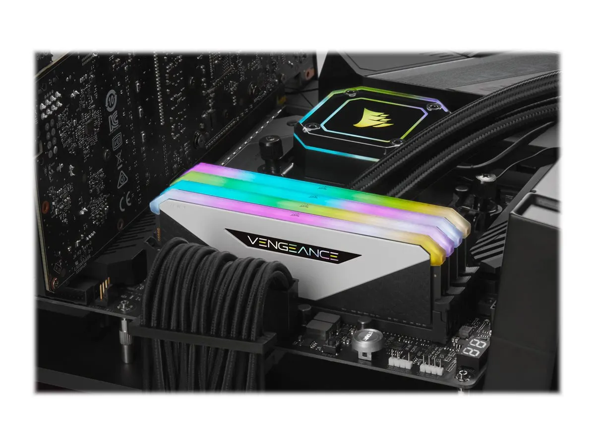 Corsair VENGEANCE RGB DDR4-3200 CL16 16 GB Kit (2x 8 GB) (CMN16GX4M2Z3200C16W)