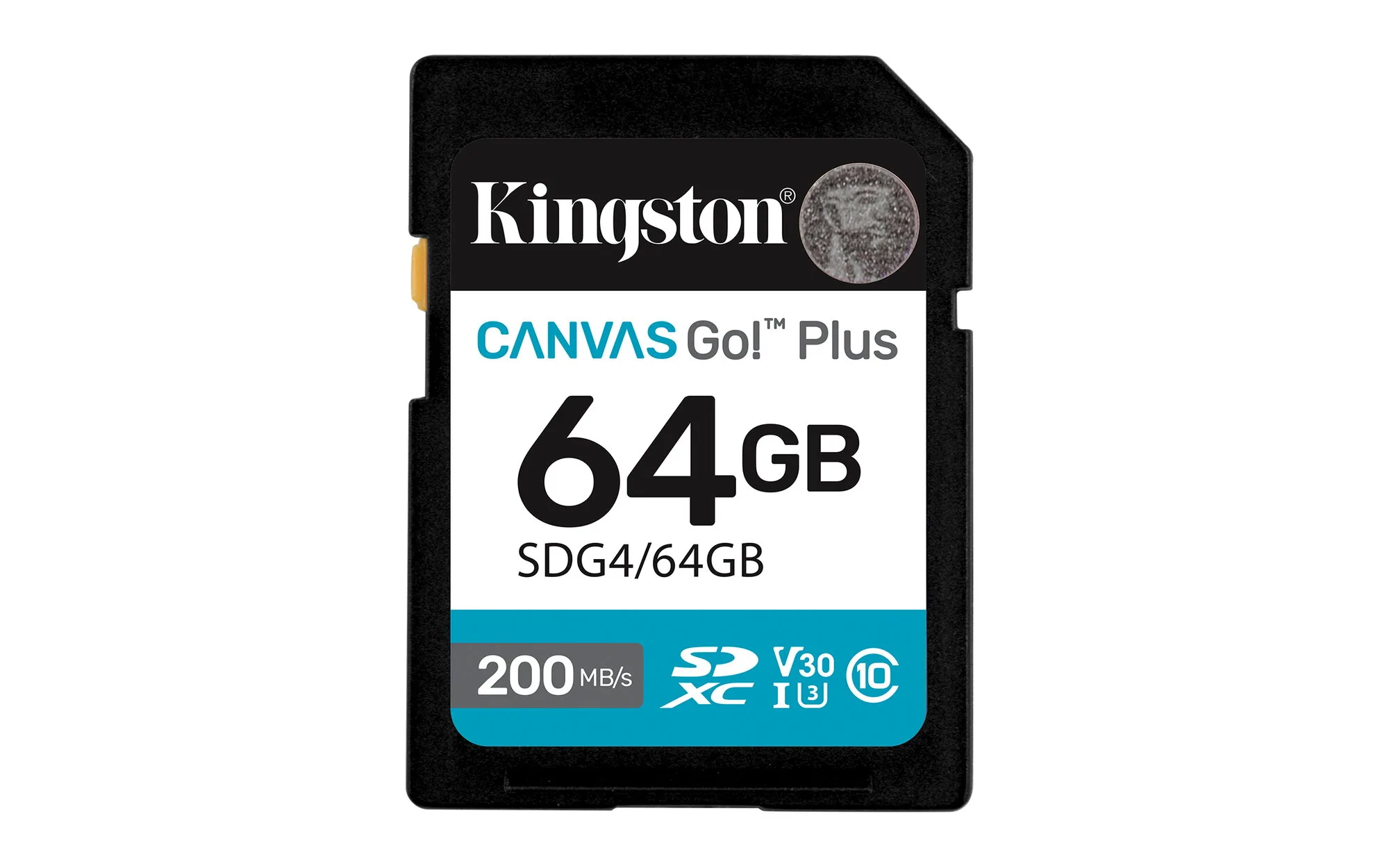Kingston Technology Canvas Go! Plus 64GB SDXC Canvas Go Plus Gen4 200MB/s C10 UHS-I U3 V30 – Bild 1
