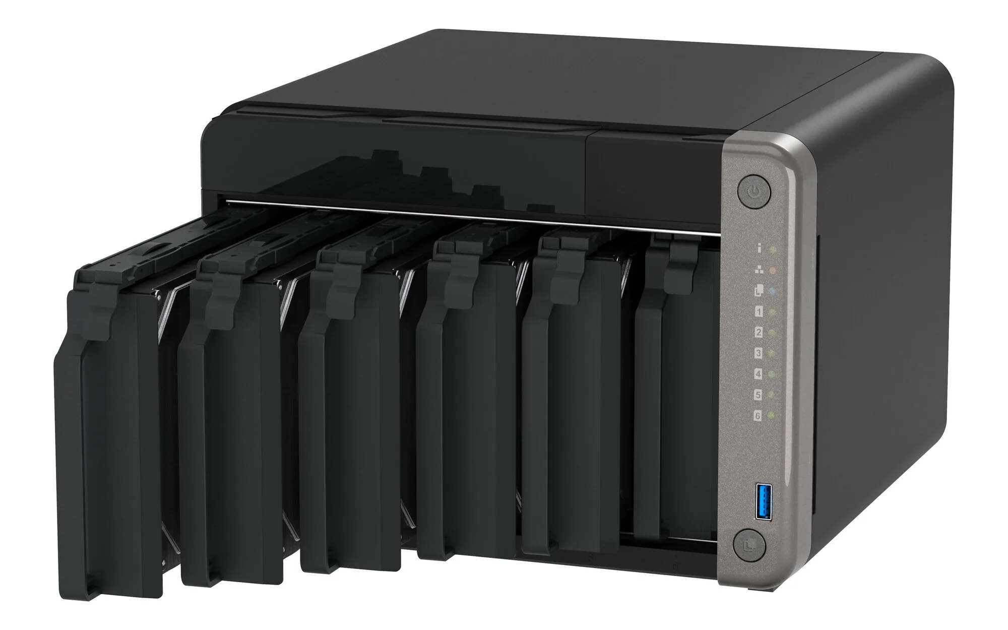QNAP TS-AI642-8G NAS & Speicherserver Tower ARM Cortex-A76 8 GB Schwarz – Bild 4