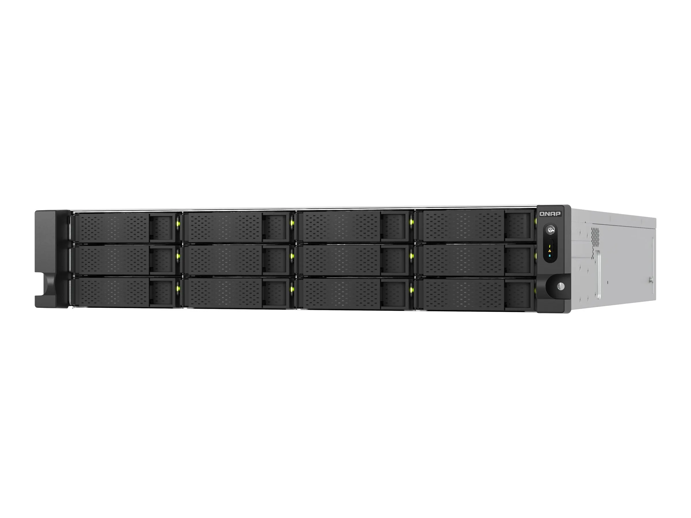 QNAP TS-H1277AXU-RP NAS Rack (2U) AMD Ryzen™ 7 32 GB DDR5 0 TB QuTS hero Schwarz