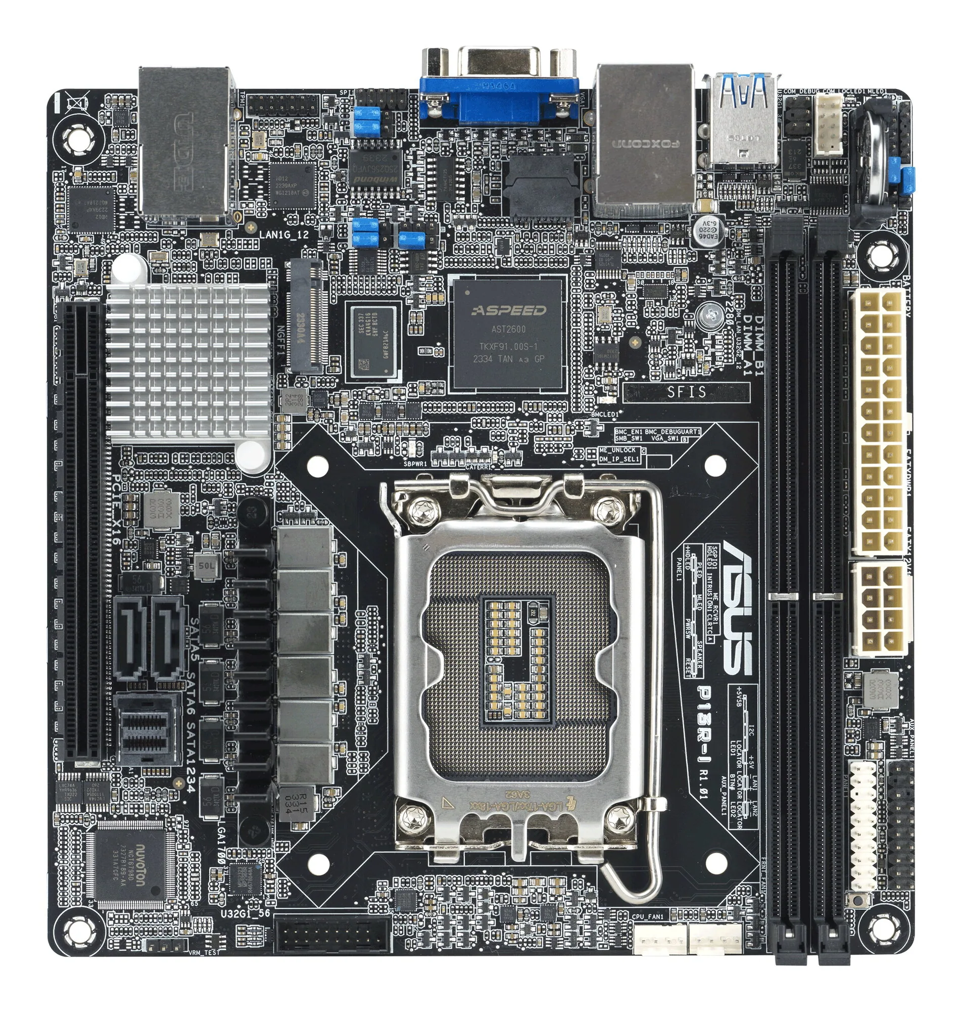 ASUS P13R-I Intel C262 LGA 1700 mini ITX – Bild 3