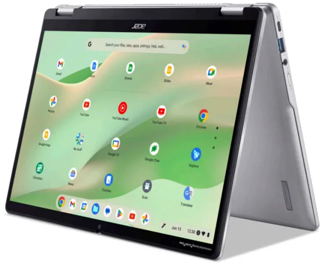 Acer Chromebook CP314-2HN-C93F Intel® N N100 35,6 cm (14") Touchscreen WUXGA 8 GB LPDDR5x-SDRAM 64 GB eMMC Wi-Fi 6E – Bild 1