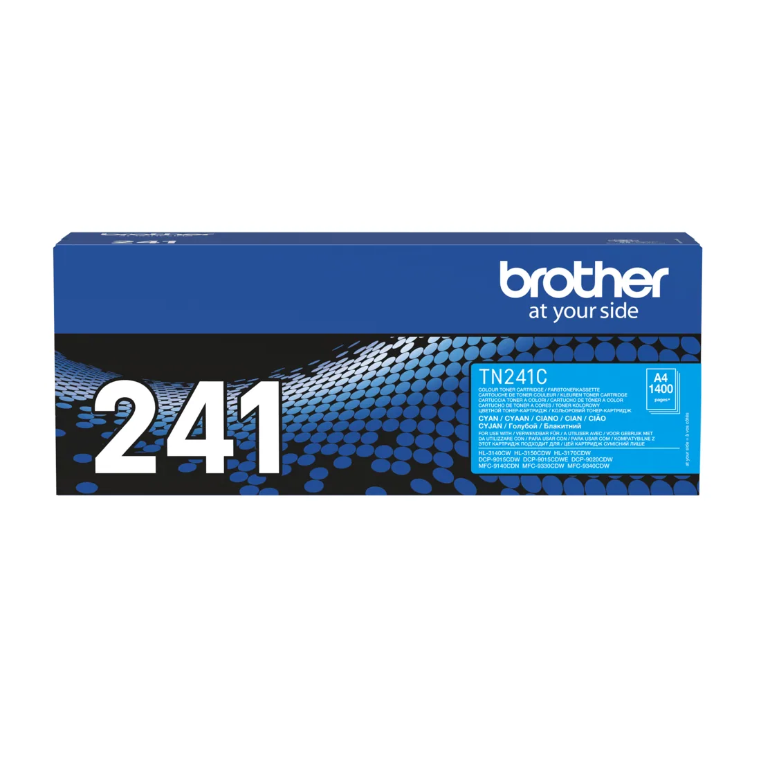 Brother TN-241C Tonerkartusche 1 Stück(e) Original Cyan – Bild 1