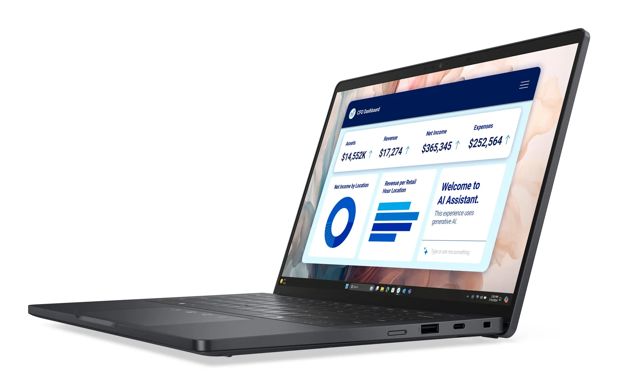 DELL Pro 13 Premium PA13250 Laptop, Intel Core Ultra 7, 16 GB – Bild 3