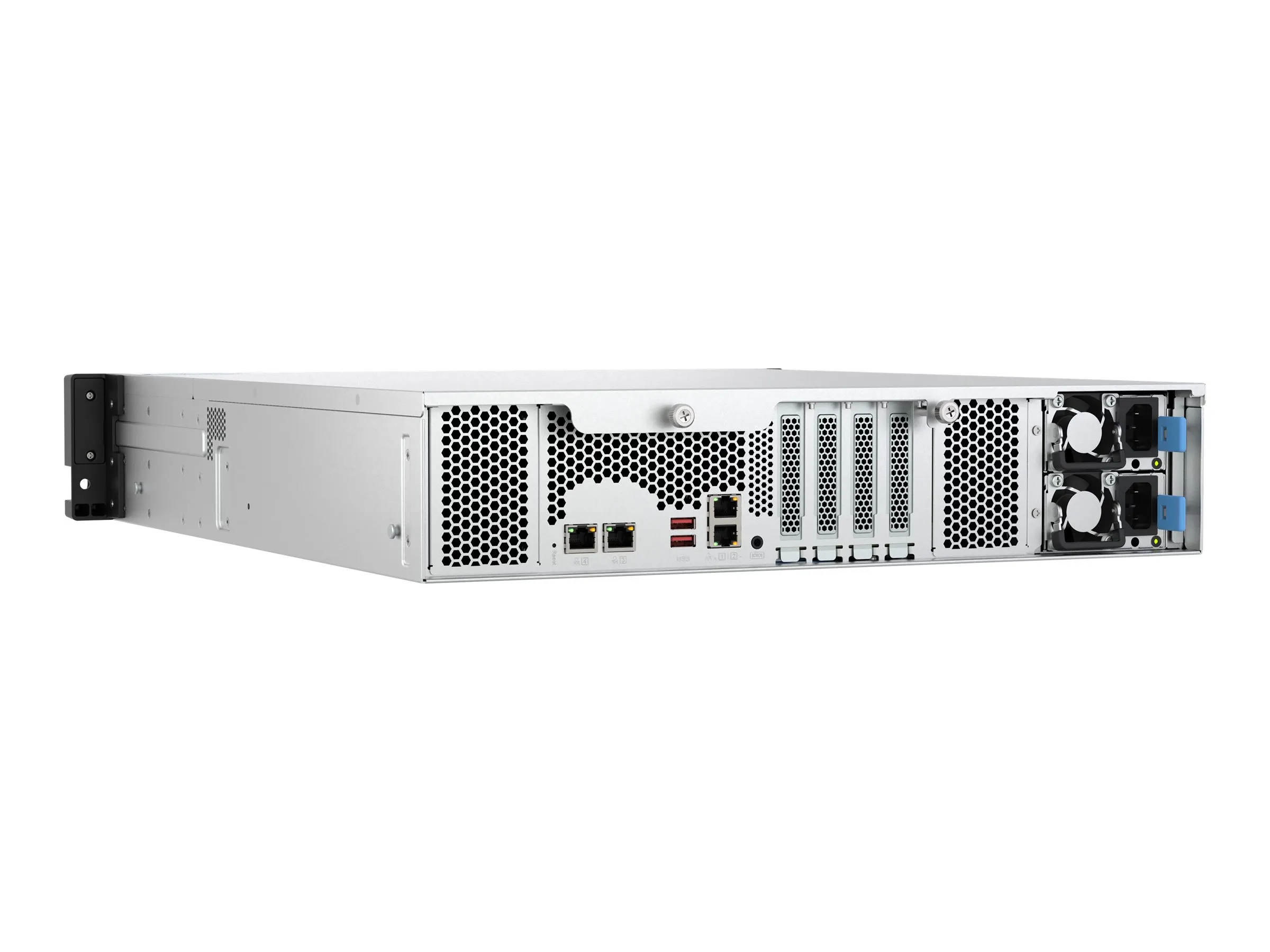 QNAP TS-H1277AXU-RP NAS Rack (2U) AMD Ryzen™ 5 16 GB DDR5 0 TB QuTS hero Schwarz