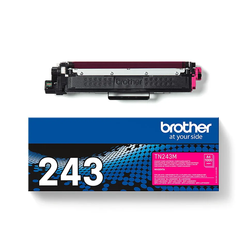 Brother TN-243M Tonerkartusche 1 Stück(e) Original Magenta – Bild 3