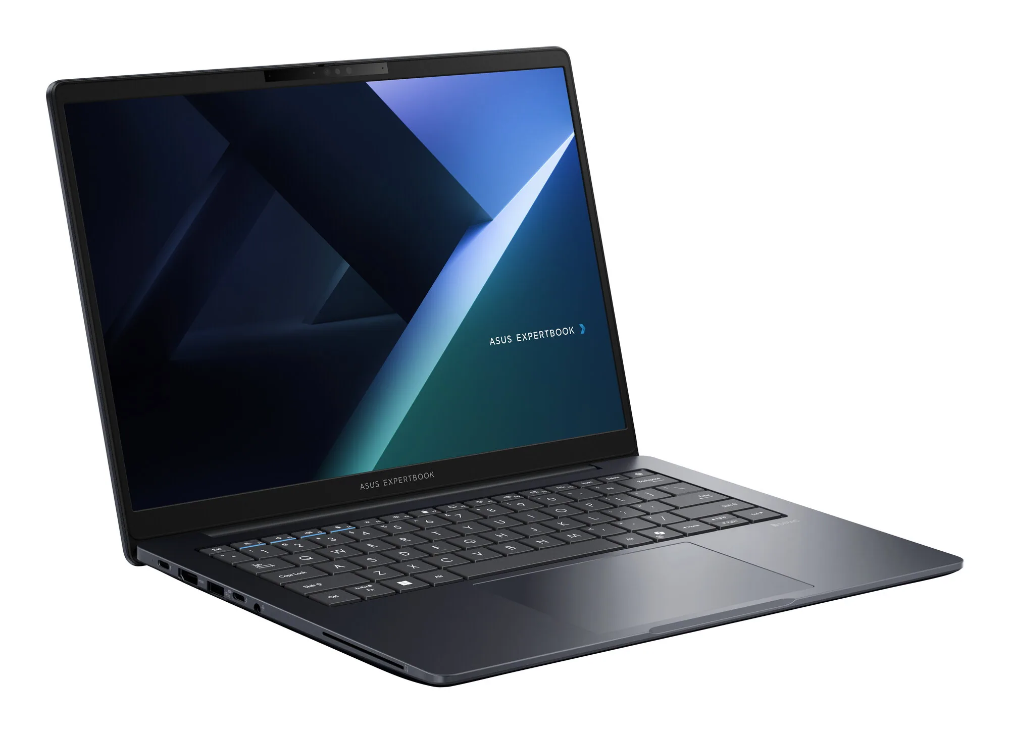 ASUS ExpertBook B5 B5405CCA-NZ0084X Intel Core Ultra 5 225H Laptop 35,6 cm (14") WQXGA 16 GB DDR5-SDRAM 512 GB SSD Wi-Fi 7 (802.11be) Windows 11 Pro Schwarz QWERTZ Deutsch – Bild 2