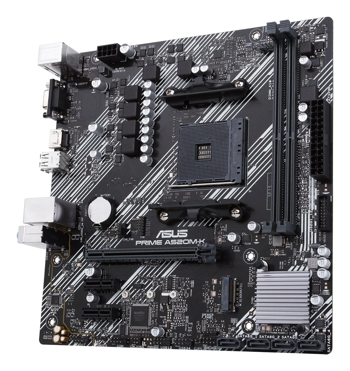ASUS PRIME A520M-K AMD A520 Sockel AM4 micro ATX – Bild 5