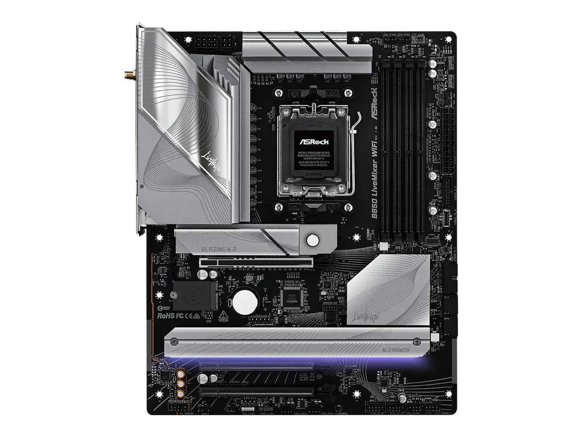 ASRock B850 LiveMixer WiFi AM5 ATX HDMI/DP DDR5