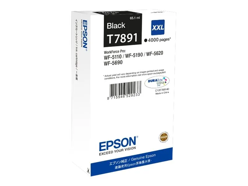 Epson Tintenpatrone XXL Black 4k