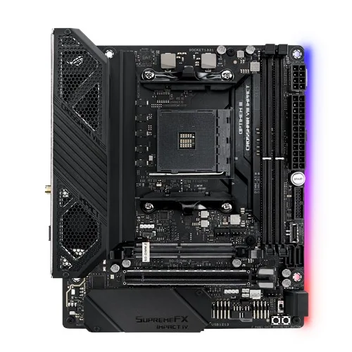 ASUS ROG Crosshair VIII Impact AMD X570 Sockel AM4 Mini DTX – Bild 1