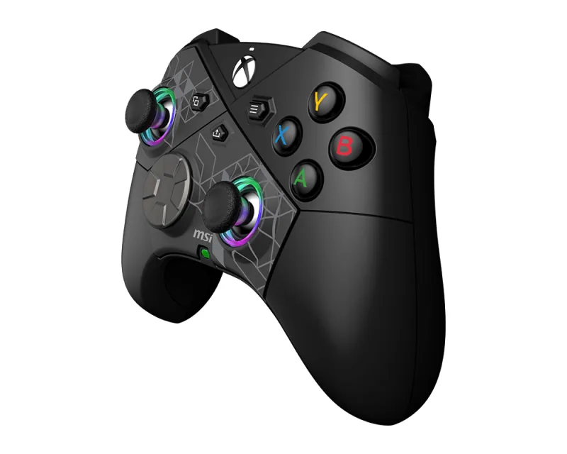 MSI FORCE PRO W CONTROLLER Schwarz USB 2.0 Gamepad Analog / Digital Android, PC, Xbox One S, Xbox One X, Xbox Series S, Xbox Series X – Bild 3