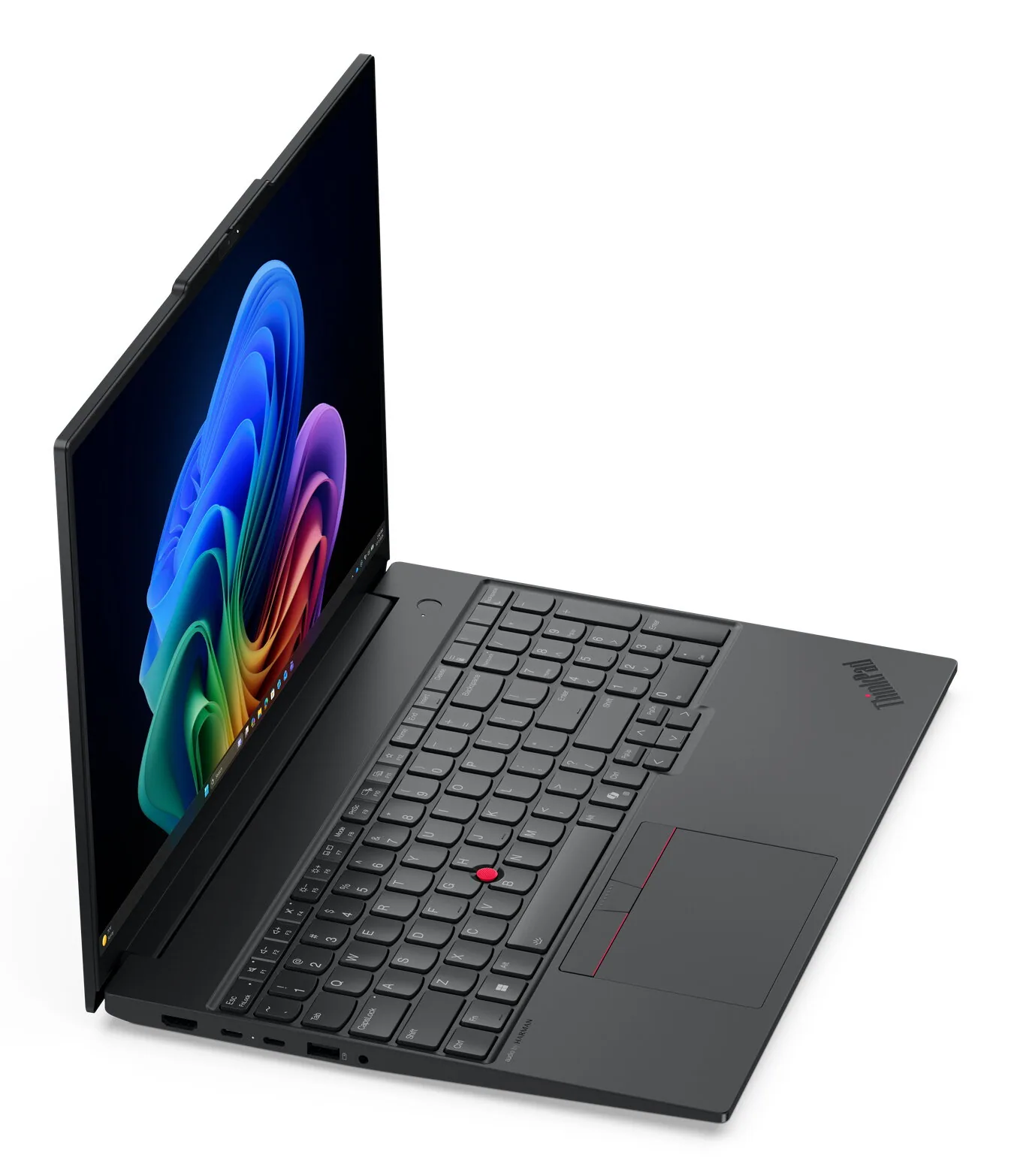Lenovo ThinkPad E16 Gen 4 (AMD) Copilot+ PC AMD Ryzen AI 7 445 Laptop 40,6 cm (16") WUXGA 16 GB DDR5-SDRAM 512 GB SSD Wi-Fi 7 (802.11be) Windows 11 Pro Schwarz Deutsch – Bild 7