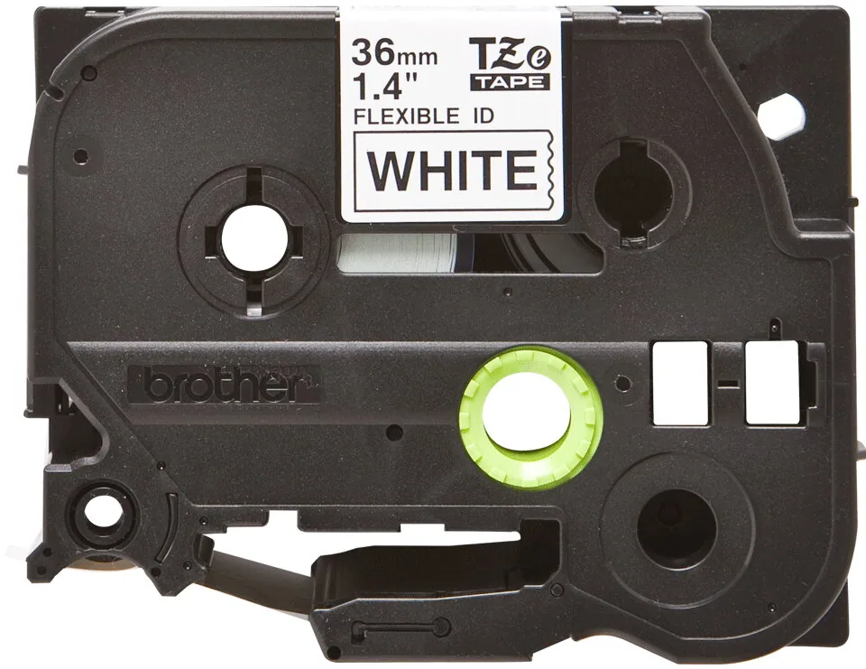 Brother TZE-FX261 Etiketten erstellendes Band Schwarz auf weiss – Bild 3