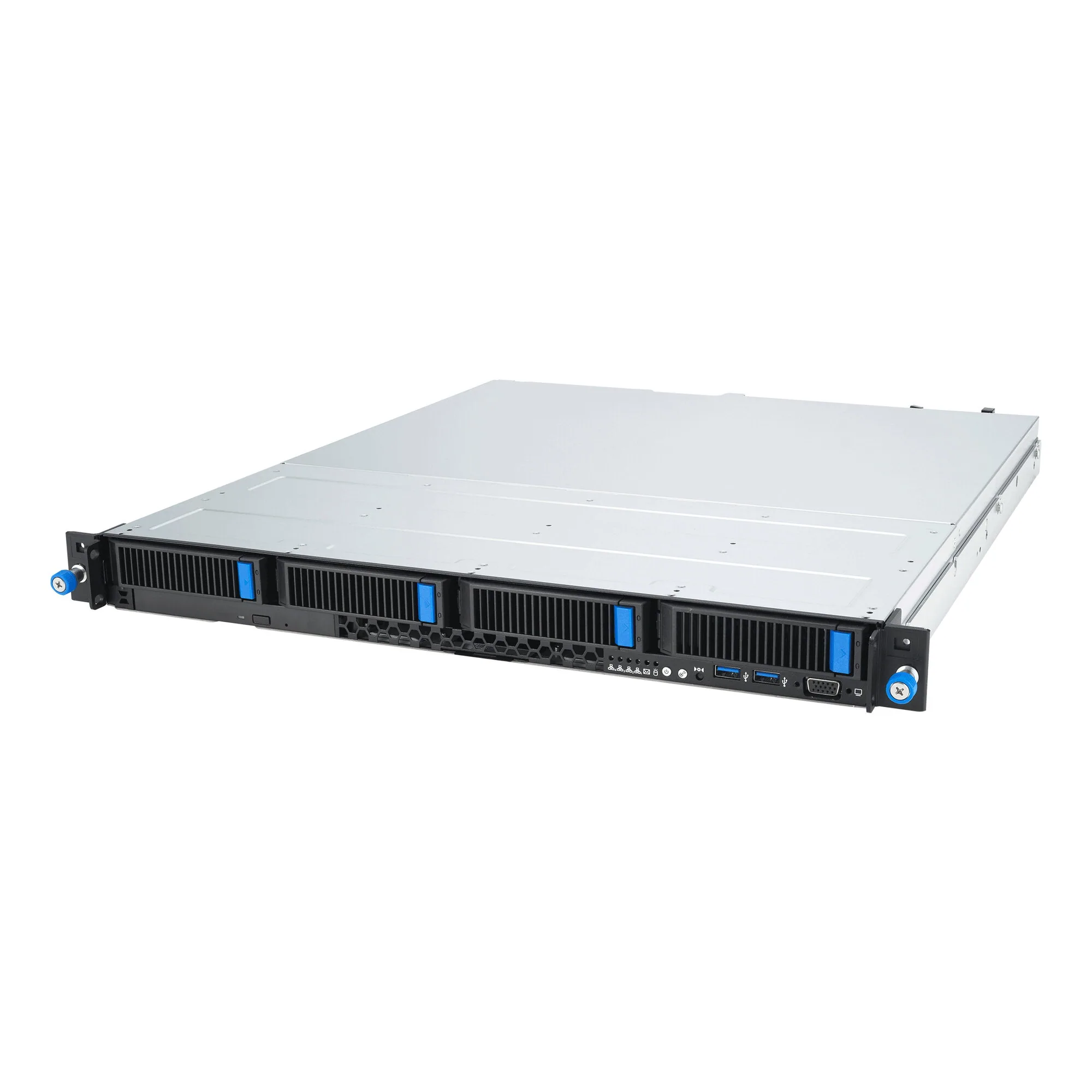 ASUS RS300-E12-RS4 Intel C262 LGA 1700 Rack (1U) Silber – Bild 1