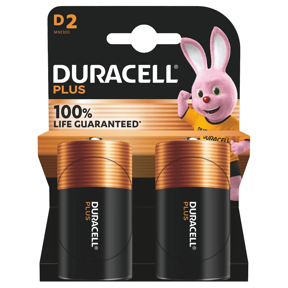 Duracell Plus 100 D Einwegbatterie Alkali – Bild 1