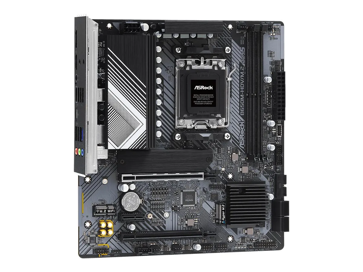 ASRock B650M HDV/M.2             AM5 mATX HDMI/DP       DDR5