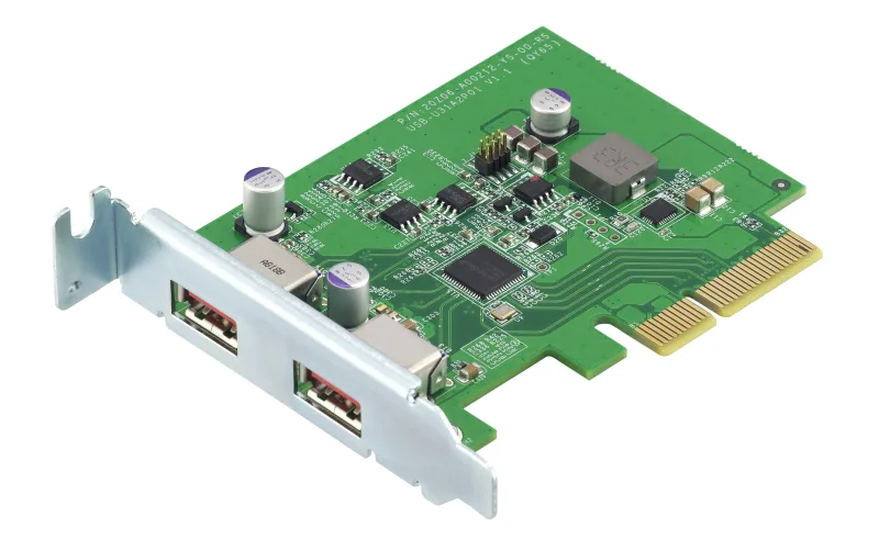 QNAP QXP-10G2U3A Schnittstellenkarte/Adapter Eingebaut USB 3.2 Gen 2 (3.1 Gen 2) – Bild 3