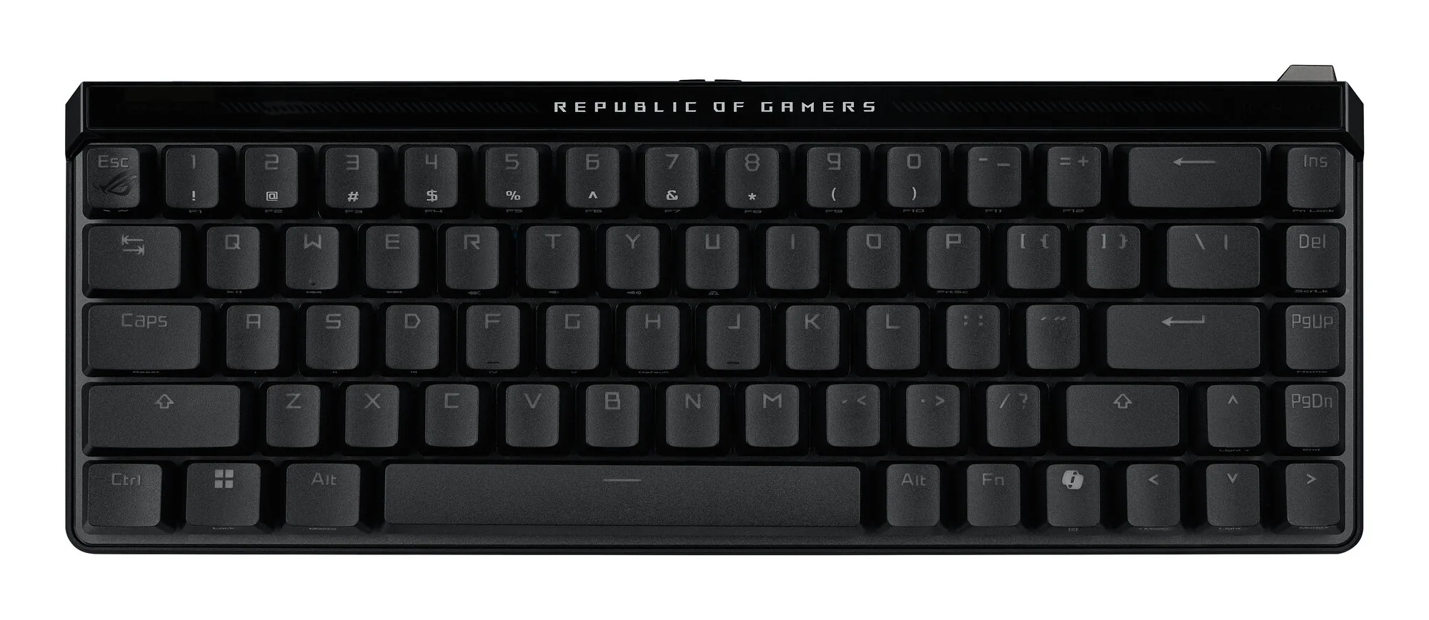 ASUS ROG Falchion Ace HFX Tastatur Gaming USB QWERTZ Deutsch Schwarz – Bild 1