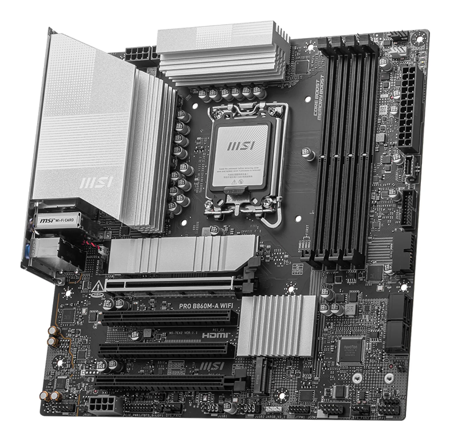 MSI PRO B860M-A WIFI Motherboard Intel B860 LGA 1851 (Socket V1) micro ATX – Bild 4