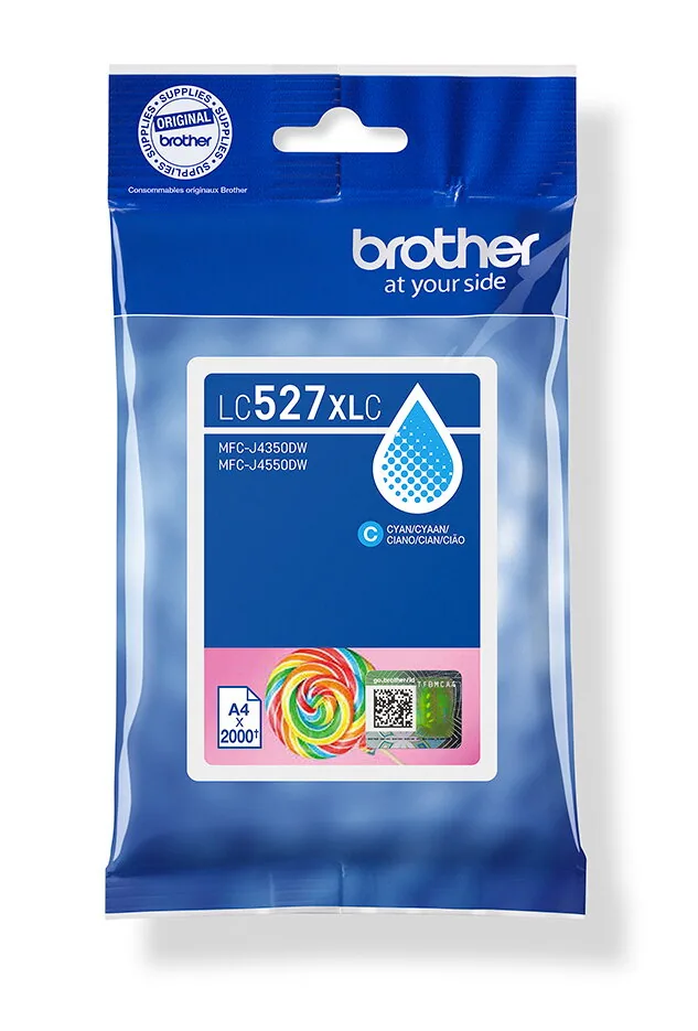 Brother LC527XLC Druckerpatrone 1 Stück(e) Original Hohe (XL-) Ausbeute Cyan – Bild 4